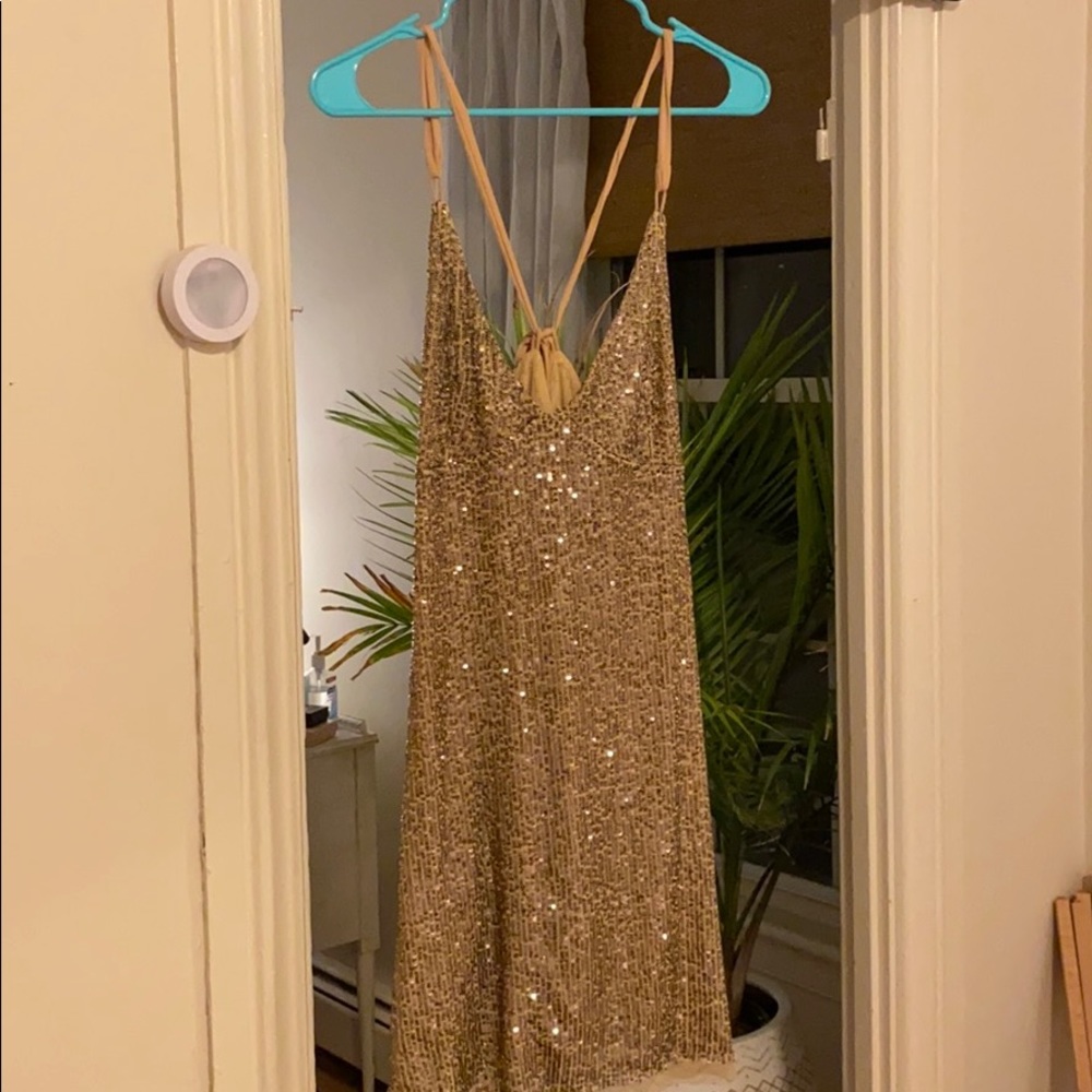 Free people sequins dress